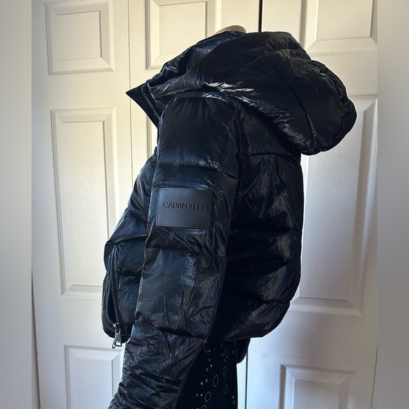 Calvin Klein Hooded Puffer Coat - Picture 10 of 13
